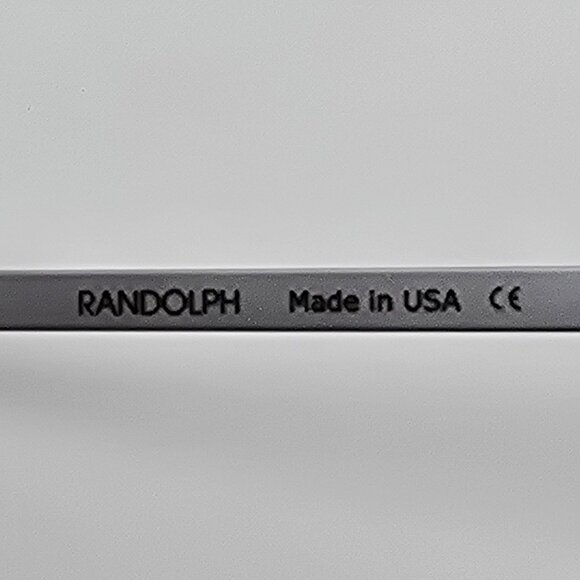 *SOLD* Randolph Engineering Aviator AF Bayonet Matte Chrome Sunglasses Frame - Picture 9 of 13